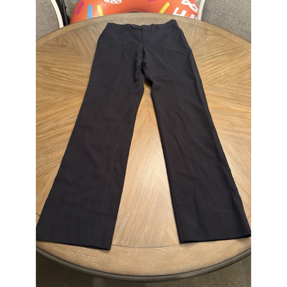 Tommy Hilfiger Mens 100% Wool Navy Dress Slacks - Suit Pants 30w32L - Fast Ship
